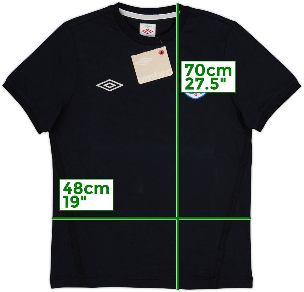 2010-11 England Umbro Cotton Tee (M)