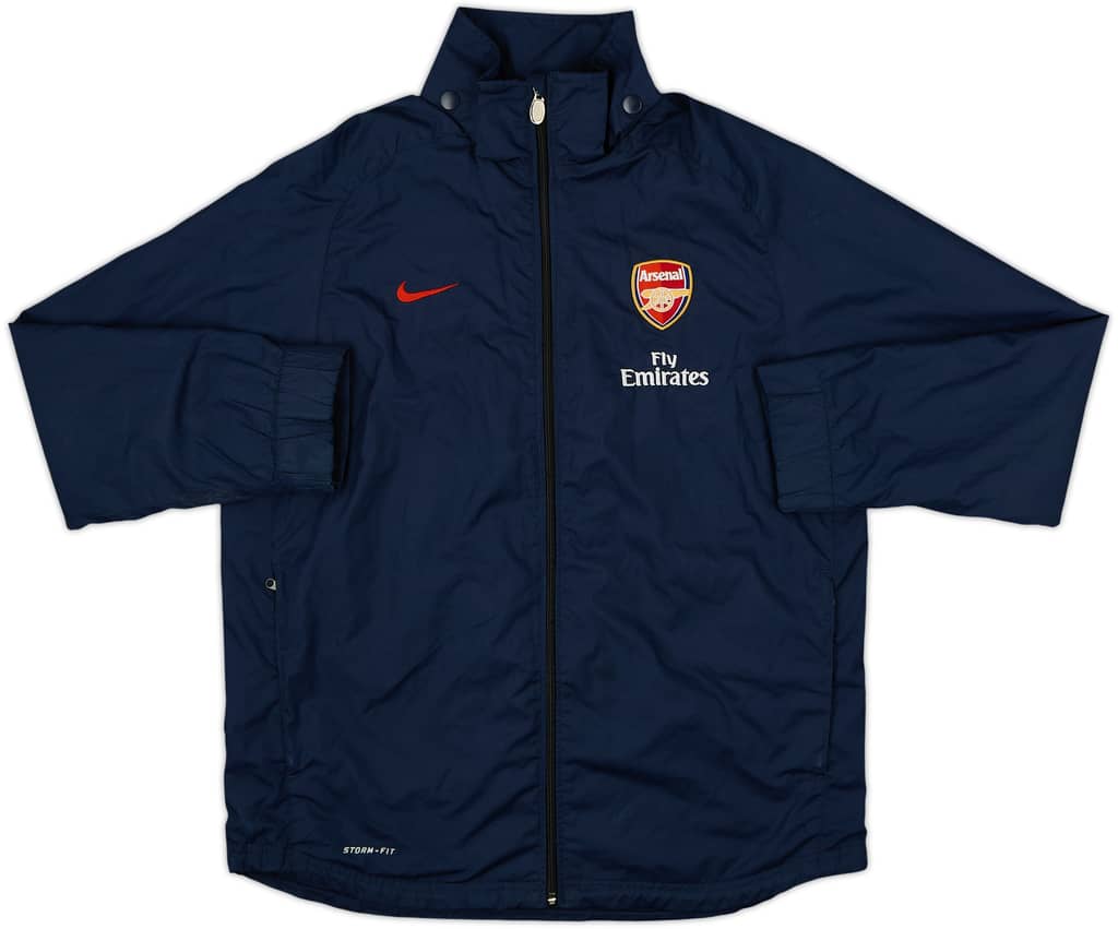 2011-12 Arsenal Nike Hooded Rain Jacket - 7/10 - (Women's XL)