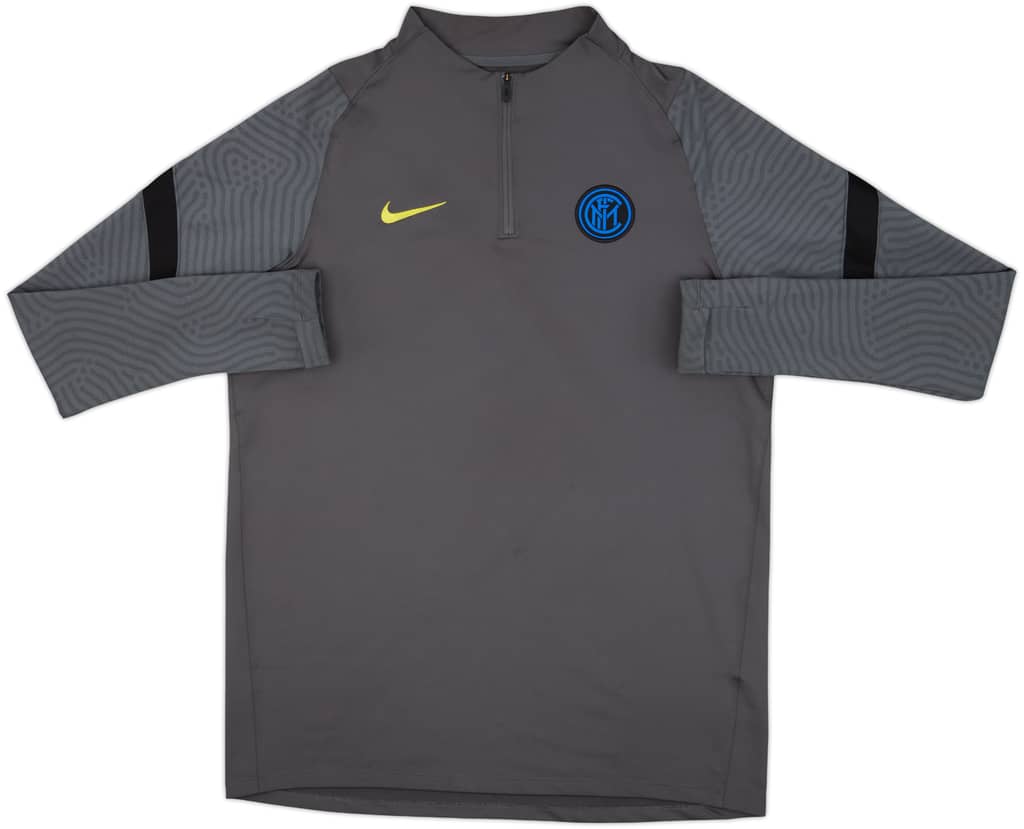 2020-21 Inter Milan Nike 1/4 Zip Training Top - 7/10 - (L)