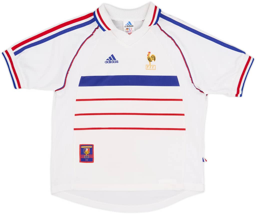1998 France Away Shirt - 8/10 - (L.Boys)