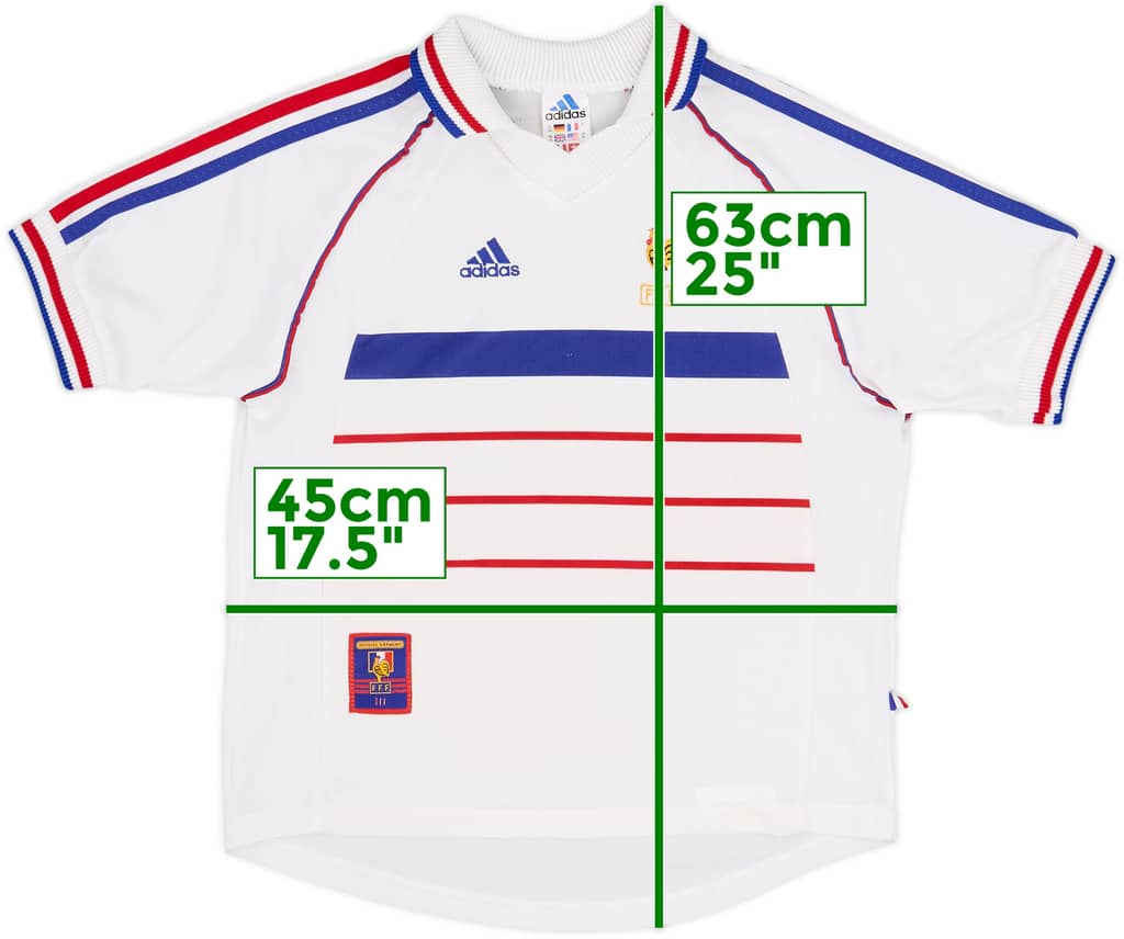 1998 France Away Shirt - 8/10 - (L.Boys)