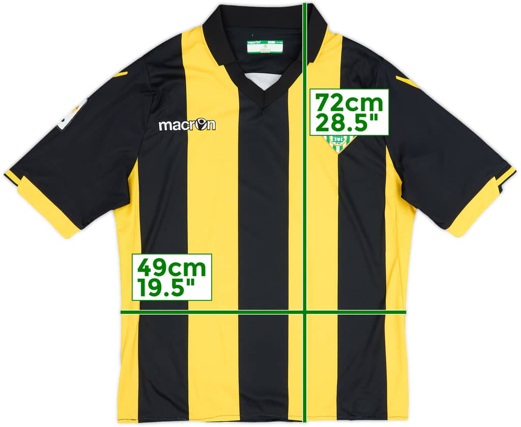 Camiseta de la tercera equipación del Real Betis 2014-15 - 5/10 - (XL)