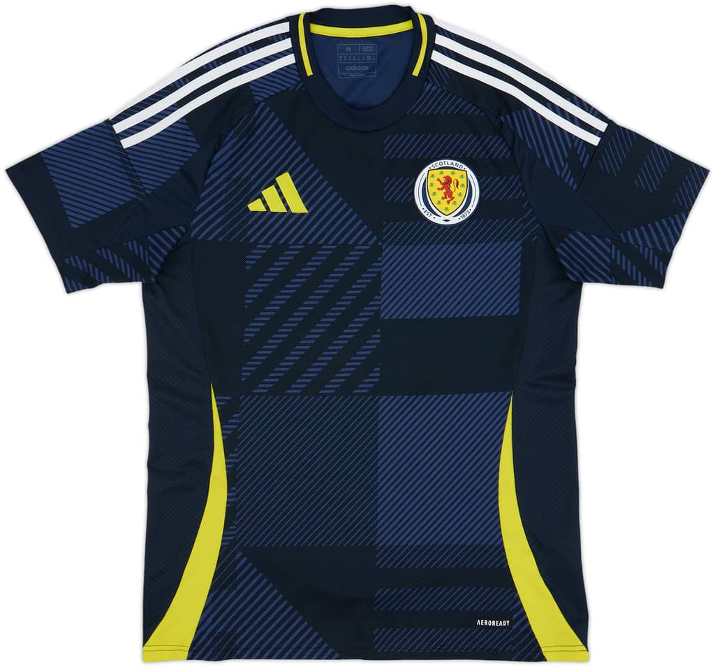 2024-25 Scotland Home Shirt - 10/10 - (M)