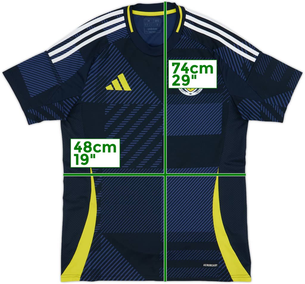2024-25 Scotland Home Shirt - 10/10 - (M)