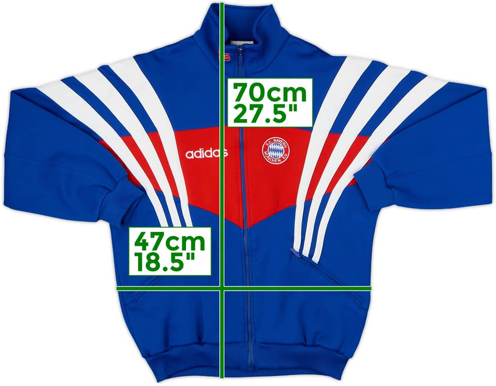 1995-97 Bayern Munich adidas Track Jacket - 8/10 - (M.Boys)
