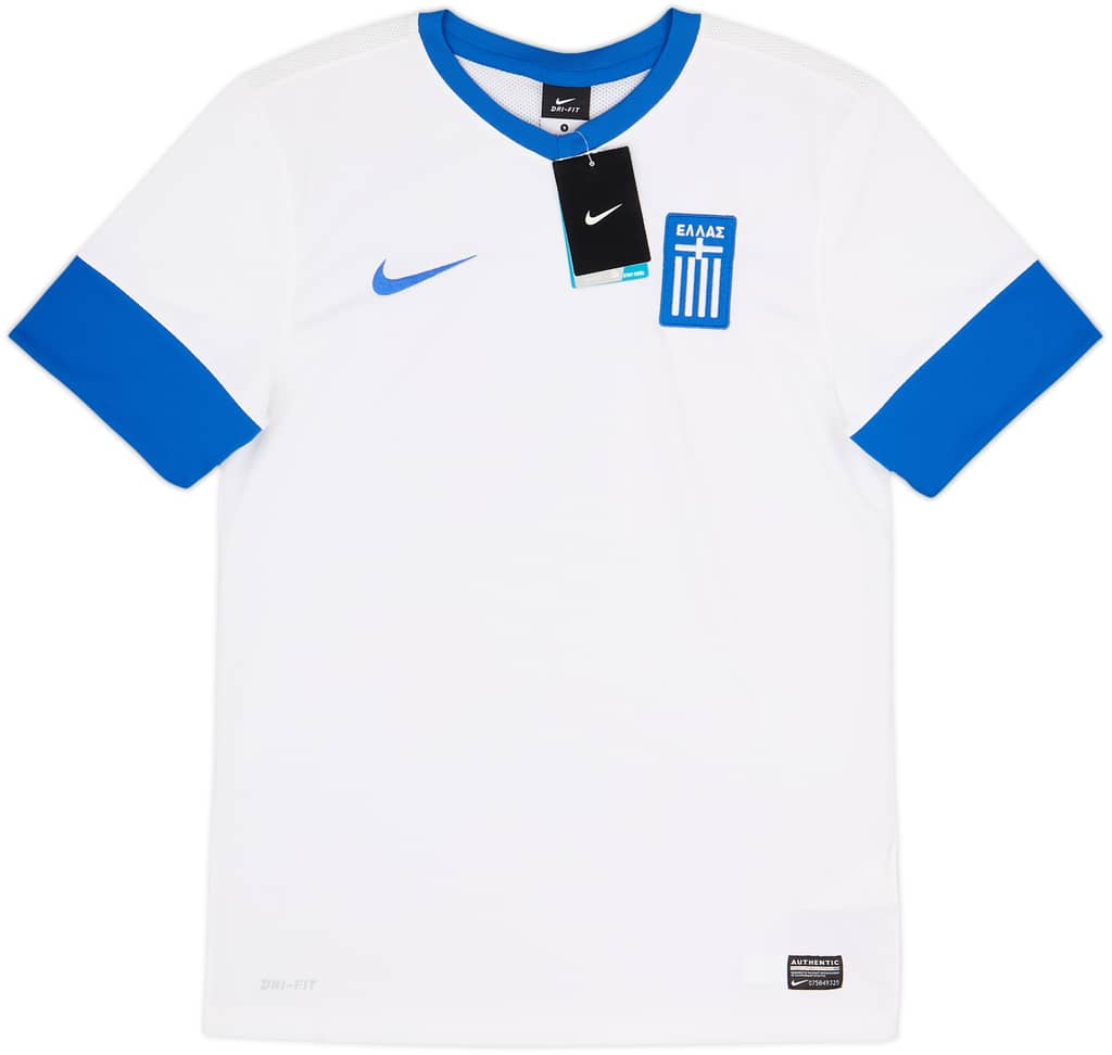 2013-14 Greece Home Shirt (S)