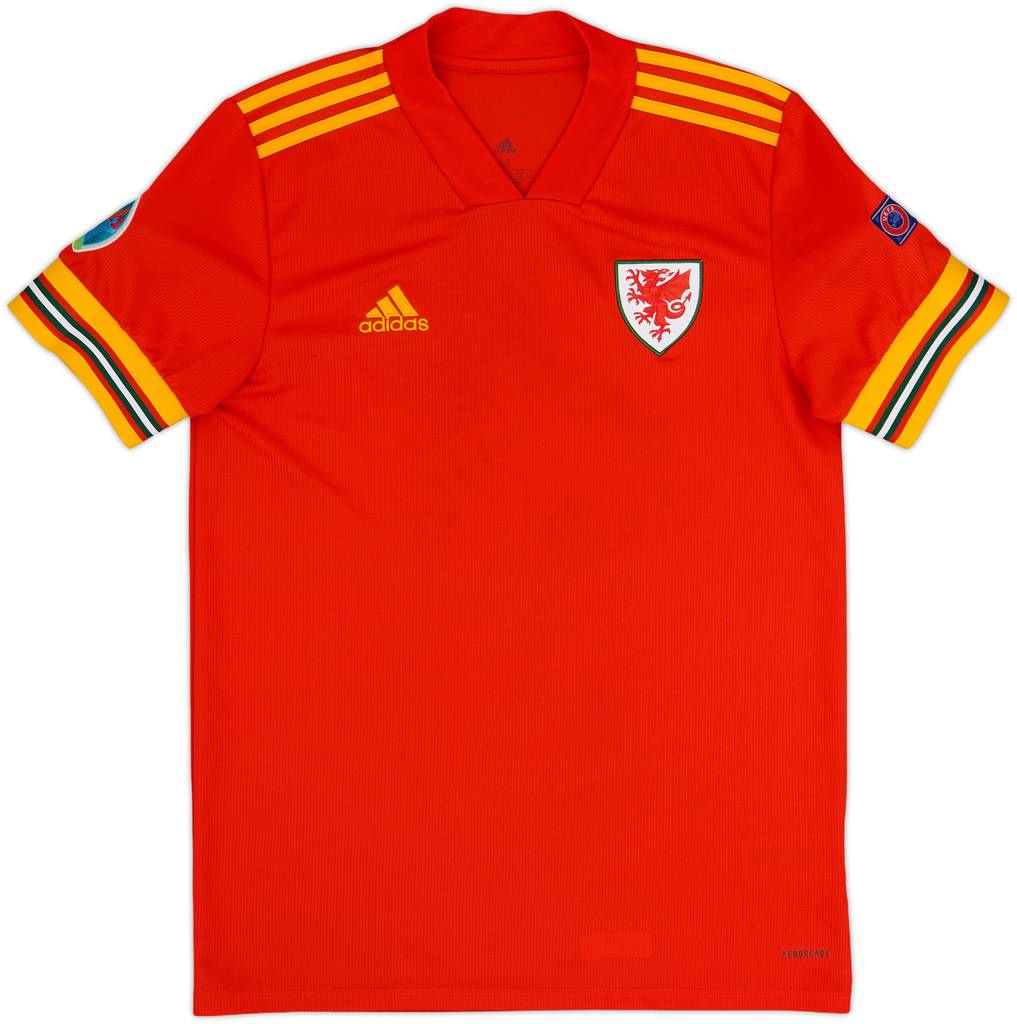 2020-21 Wales Home Shirt - 8/10 - (M)