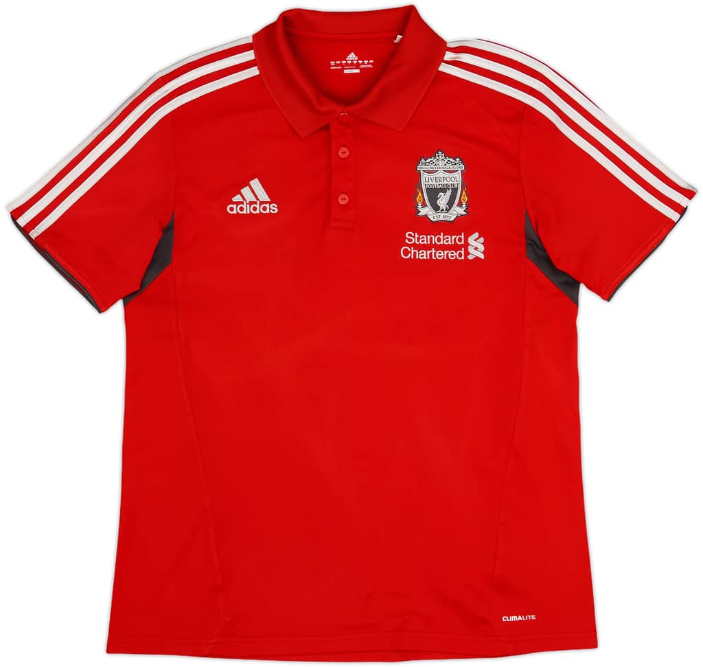 2011-12 Liverpool adidas Polo Shirt - 10/10 - (L)