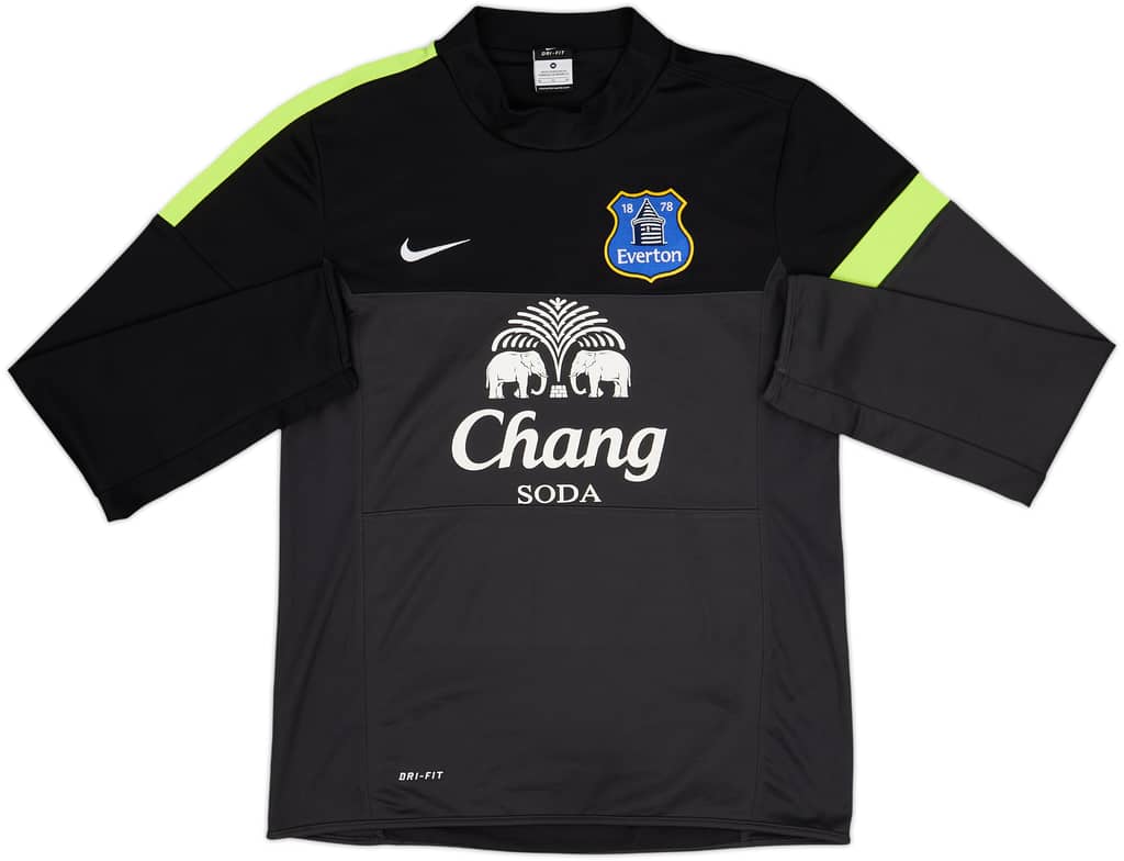 2013-14 Everton Nike Sweat Top - 8/10 - (M)