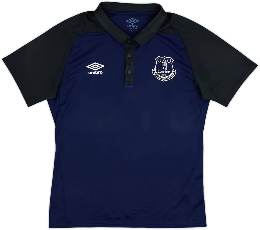 2018-19 Everton Umbro Polo Shirt - 6/10 - (M)