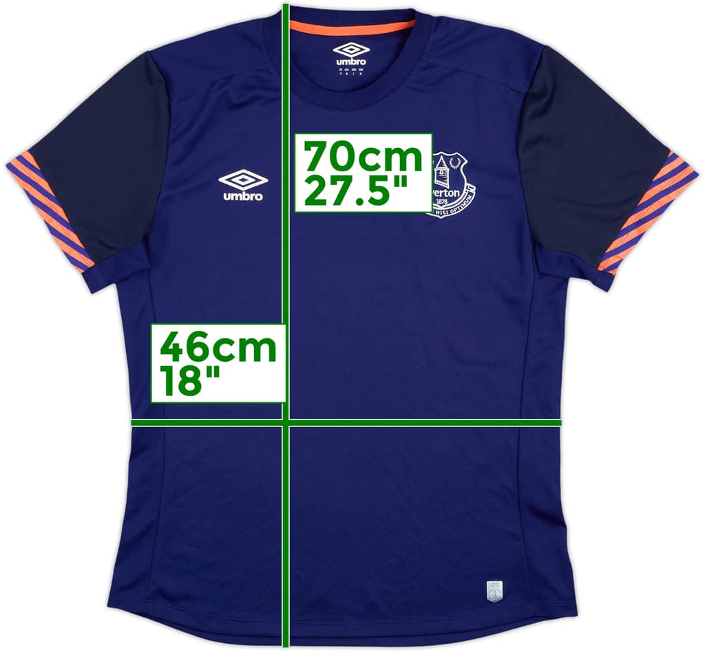 2016-17 Everton Umbro Training Shirt - 9/10 - (M)