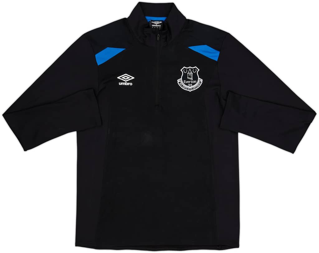 2017-18 Everton Umbro 1/4 Zip Drill Top - 7/10 - (M)