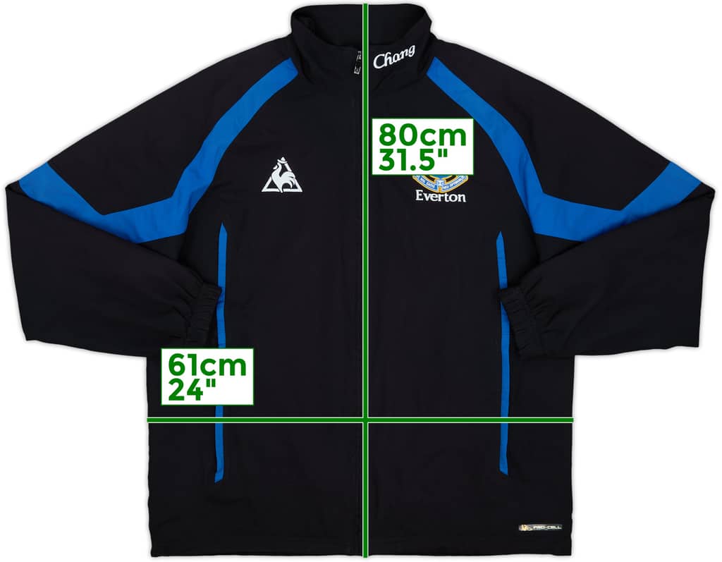 2010-11 Everton Le Coq Sportif Track Jacket - 8/10 - (L)
