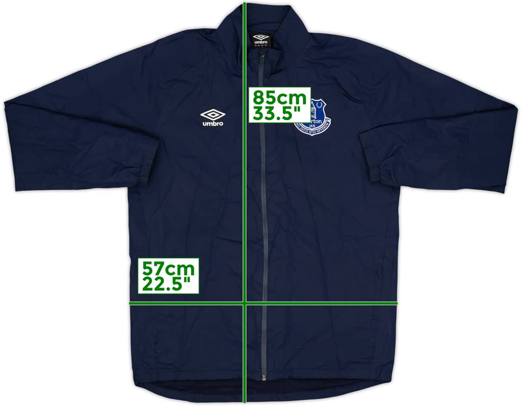 2014-15 Everton Umbro Rain Jacket - 9/10 - (L)