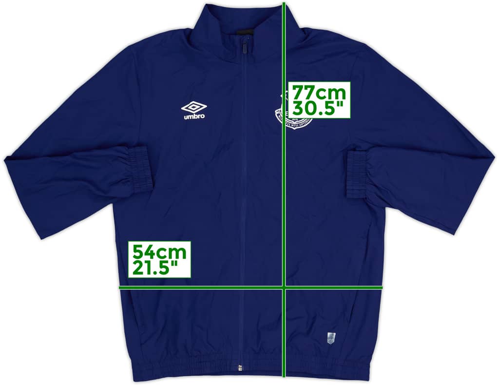 2018-19 Everton Umbro Rain Jacket - 9/10 - (L)