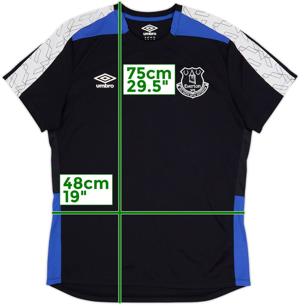 2017-18 Everton Umbro Training Shirt - 10/10 - (S)