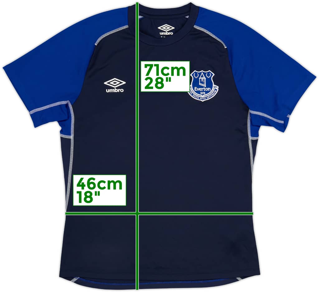 2014-15 Everton Umbro Training Shirt - 9/10 - (M)