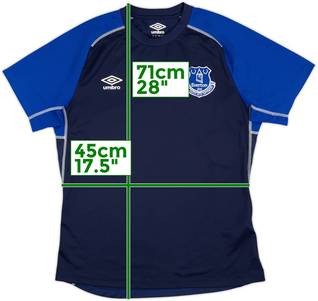 2014-15 Everton Umbro Training Shirt - 9/10 - (M)