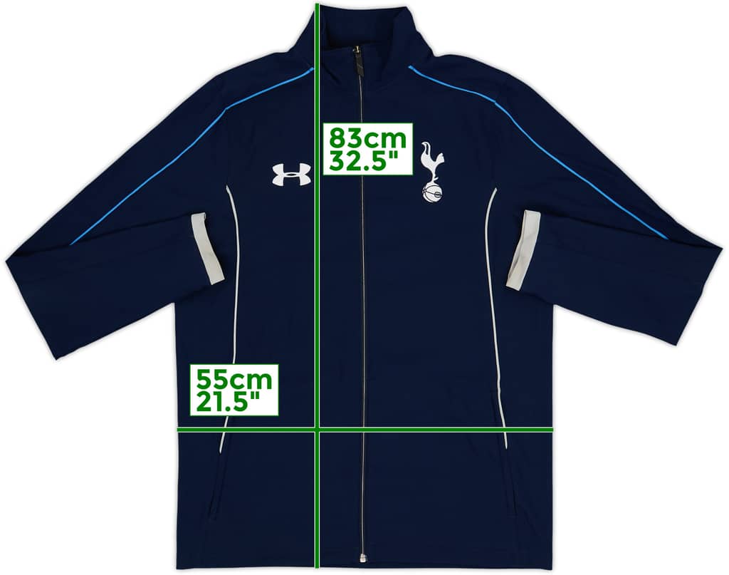 2015-16 Tottenham Under Armour Track Jacket - 9/10 - (L)