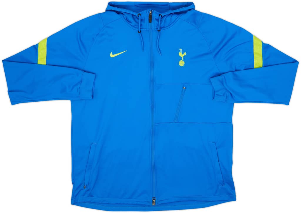 2021-22 Tottenham Nike Hooded Track Jacket - 8/10 - (XL)