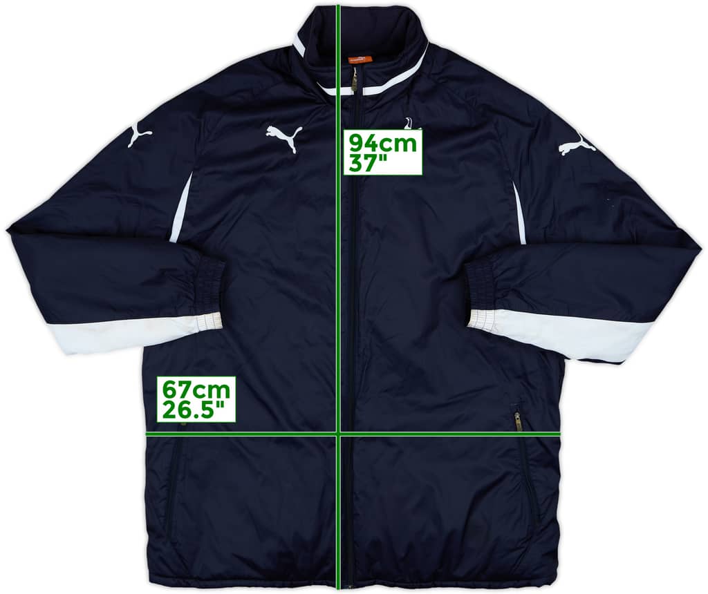 2011-12 Tottenham Puma Padded Bench Coat - 9/10 - (XL)