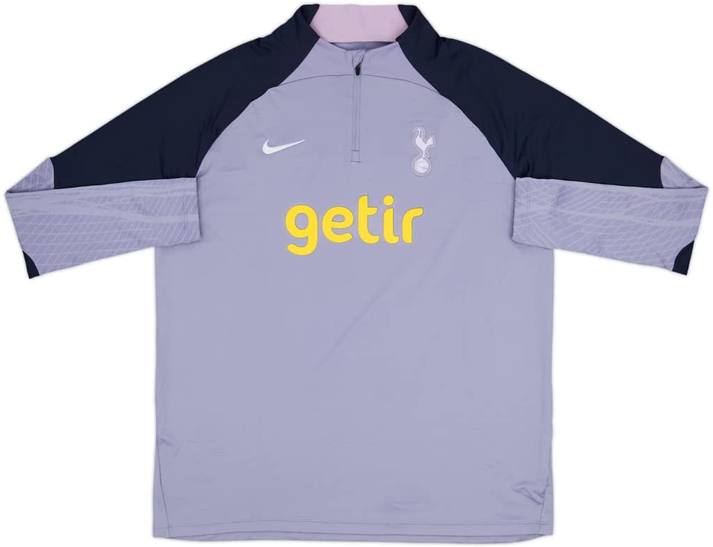 2023-24 Tottenham Nike 1/4 Zip Drill Top - 9/10 - (XL)