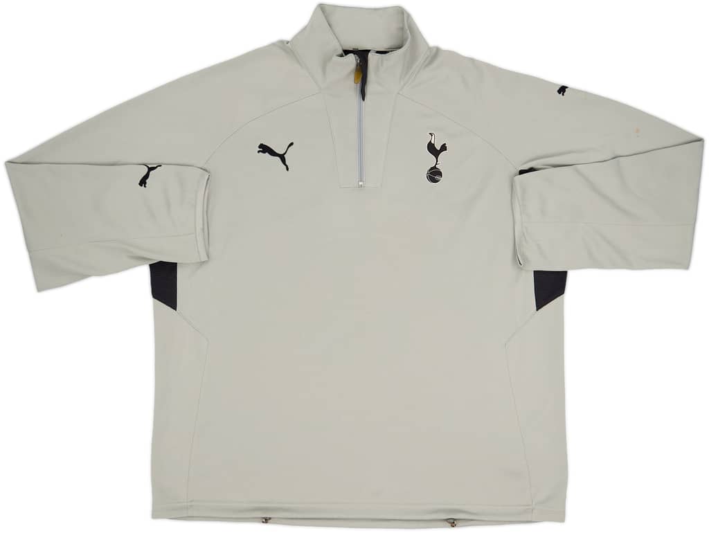 2009-10 Tottenham Puma 1/4 Zip Drill Top - 8/10 - (XL)