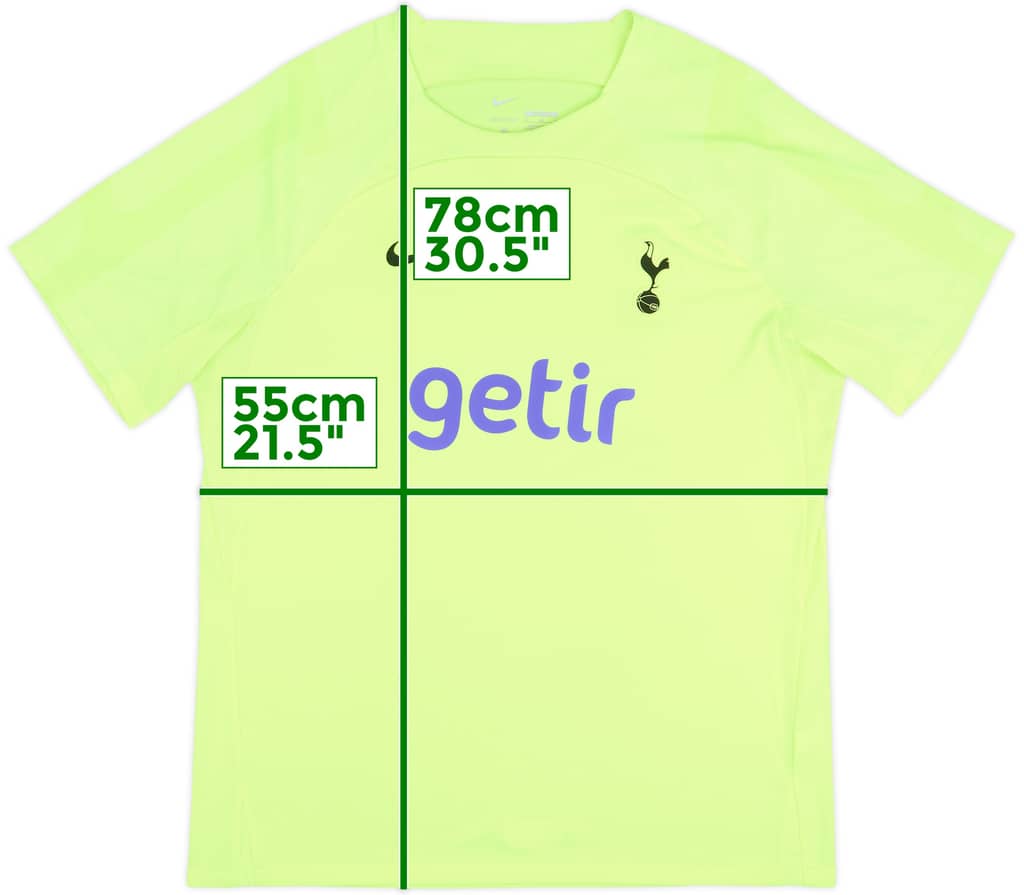 2022-23 Tottenham Nike Training Shirt - 10/10 - (XL)