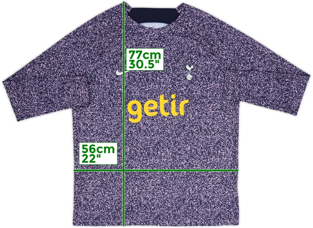 2023-24 Tottenham Nike Training L/S Shirt - 10/10 - (XL)