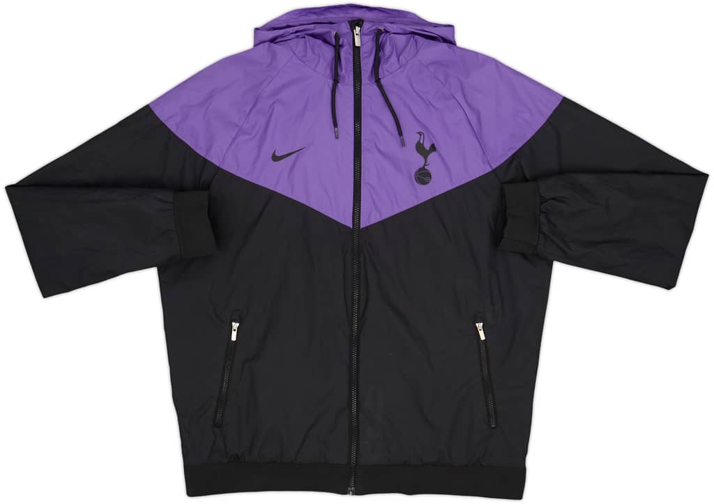 2019-20 Tottenham Nike Hooded Track Jacket - 8/10 - (L)