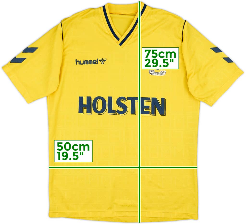 1988-91 Tottenham Away Shirt - 7/10 - (L)