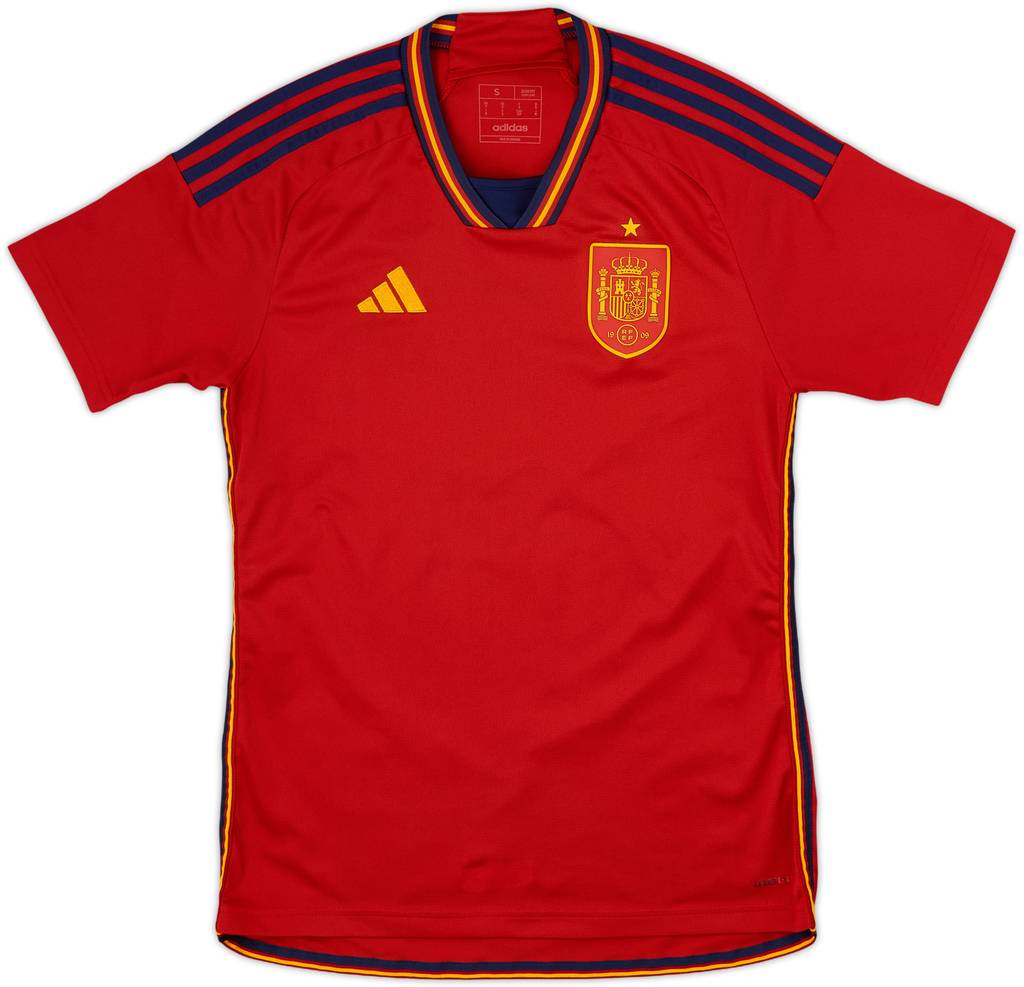 2022-23 Spain Home Shirt - 9/10 - (S)