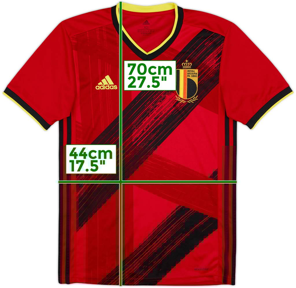 2020-21 Belgium Home Shirt - 9/10 - (XS)