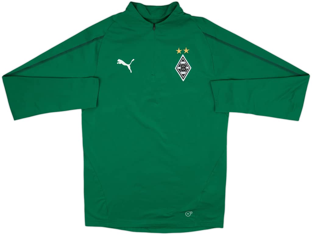 Top de entrenamiento 1/4 de cremallera Puma del Borussia Monchengladbach 2018-19 - 10/10 - (S)
