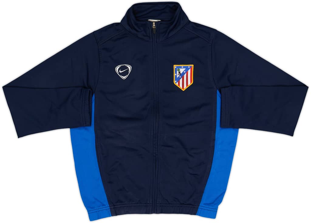 2007-08 Nike Template Track Jacket (Atletico Madrid) - 8/10 - (S.Boys)