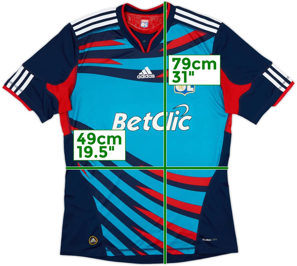 2010-11 Lyon Third Shirt - 8/10 - (M)