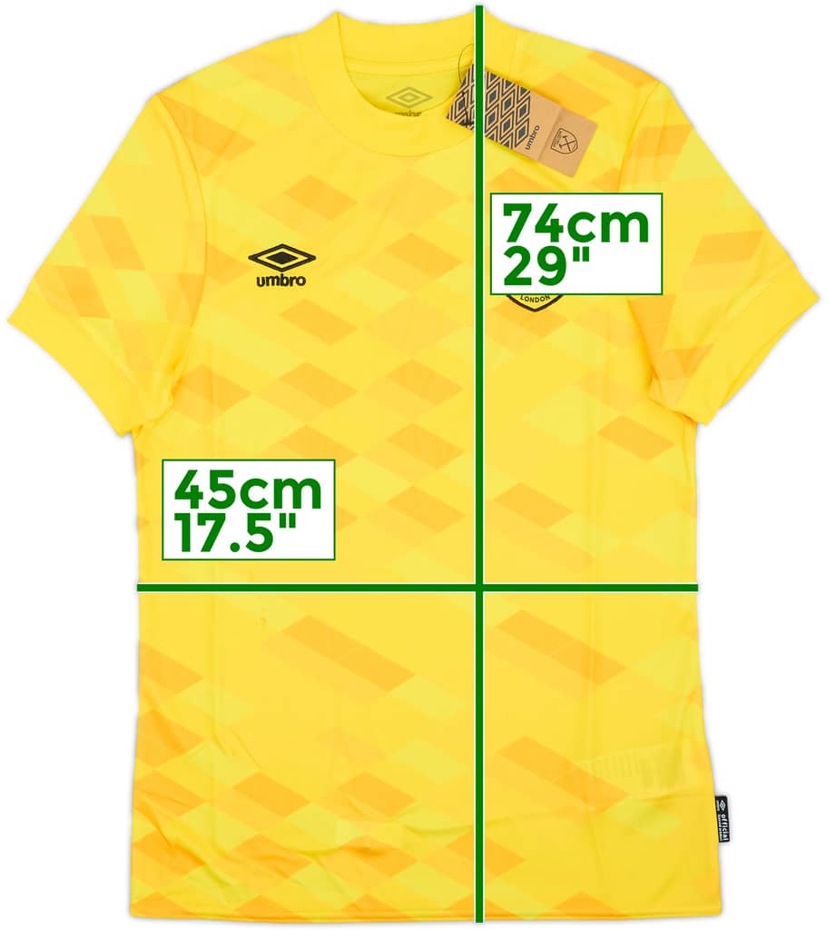 2024-25 West Ham GK S/S Shirt (S)
