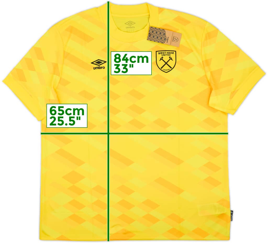 2024-25 West Ham GK S/S Shirt (3XL)