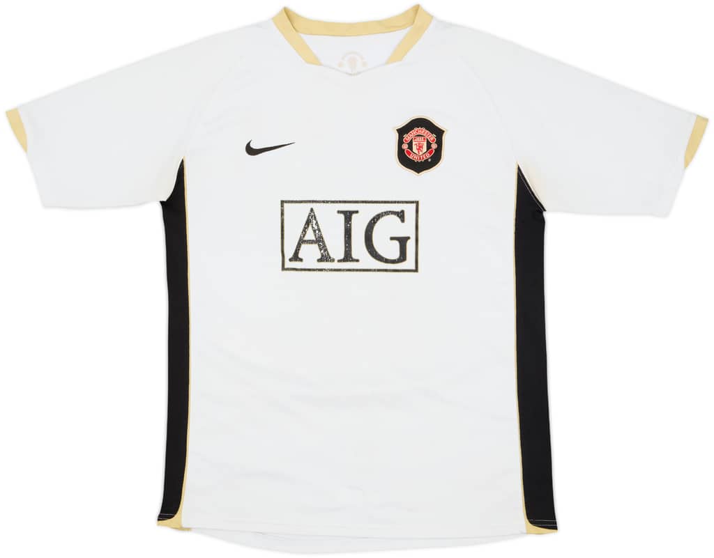 2006-08 Manchester United Away Shirt - 5/10 - (XL.Boys)