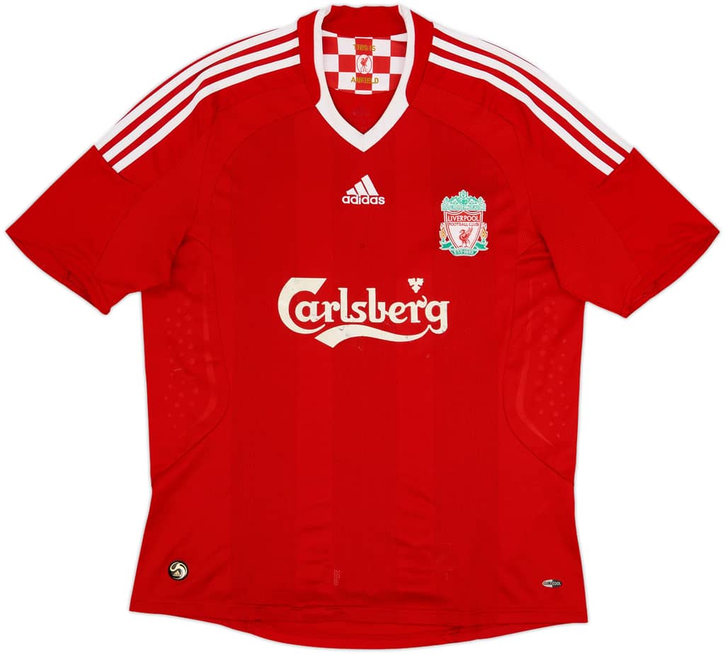2008-10 Liverpool Home Shirt - 4/10 - (L)