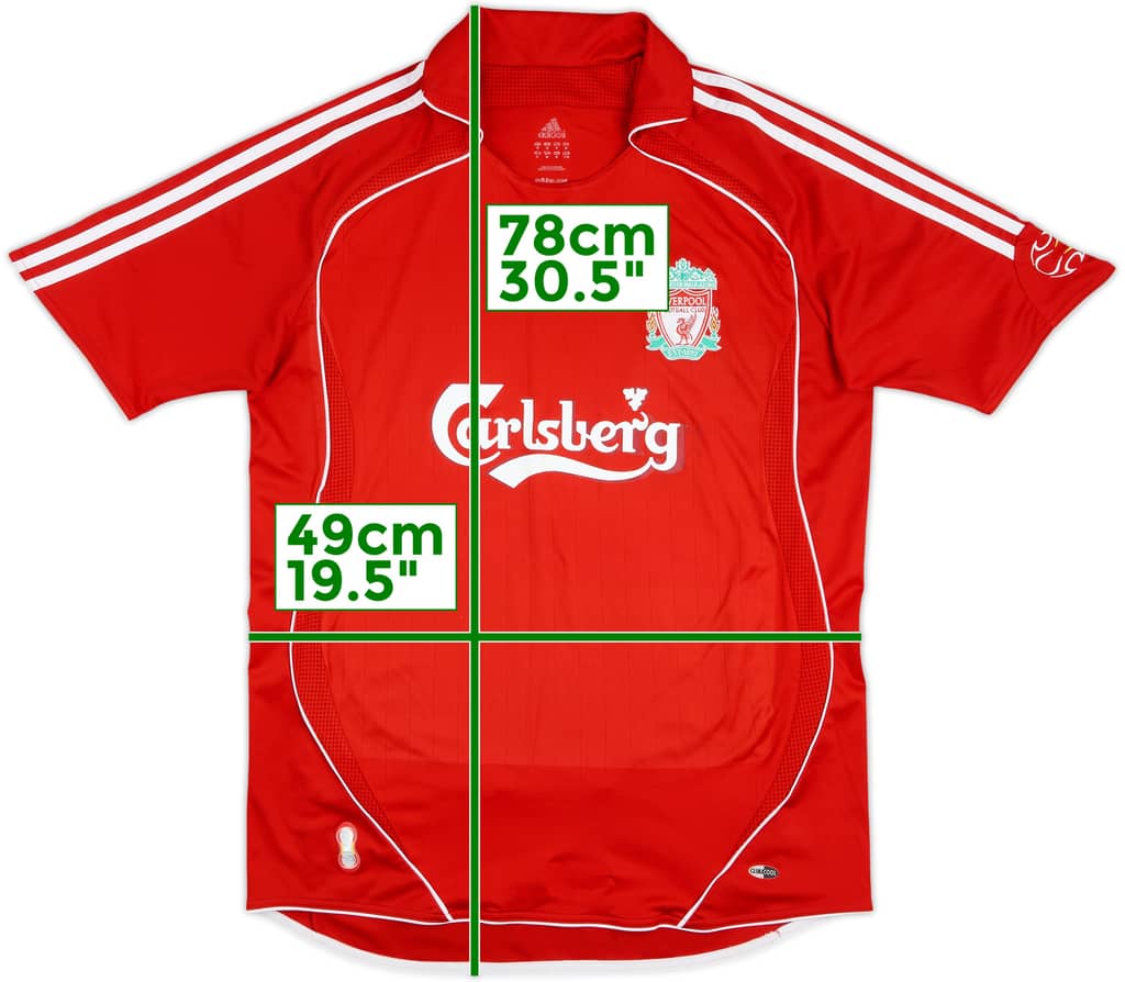 2006-08 Liverpool Home Shirt - 5/10 - (M)