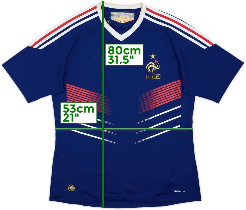 2009-10 France Home Shirt - 5/10 - (L)