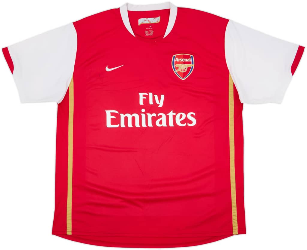 2006-08 Arsenal Home Shirt - 5/10 - (XL)