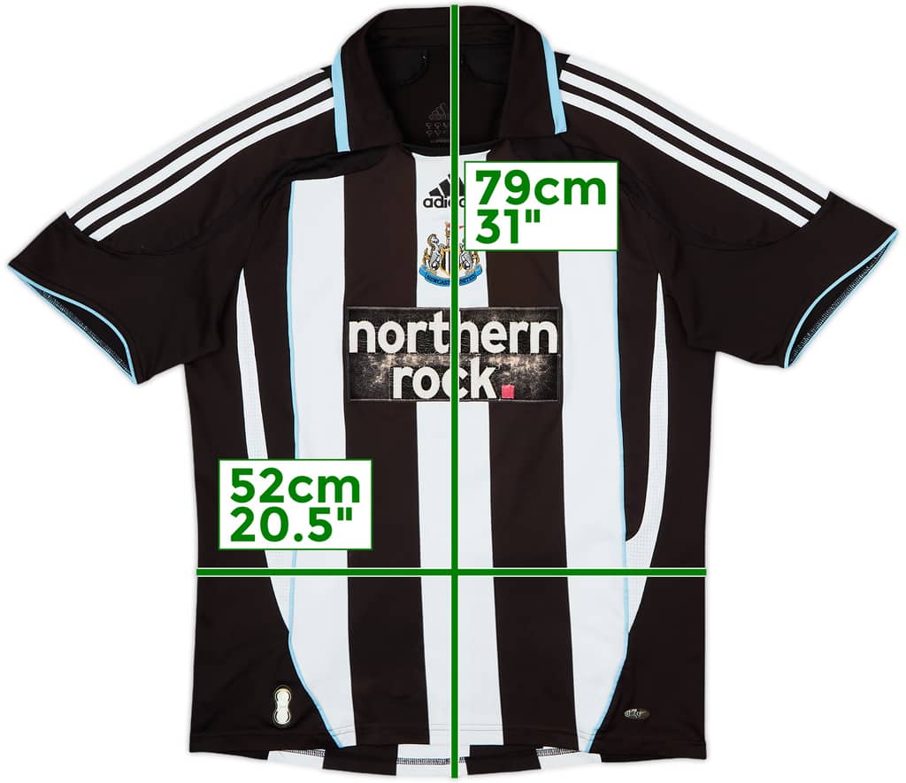 2007-09 Newcastle Home Shirt - 5/10 - (M)