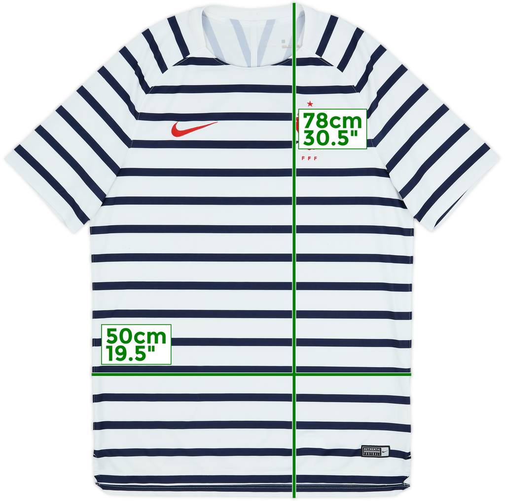 2018-19 France Nike Training Shirt - 6/10 - (L)