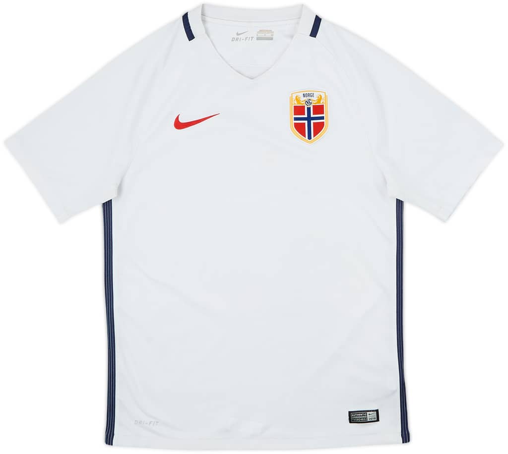 2016-18 Norway Away Shirt - 6/10 - (S)