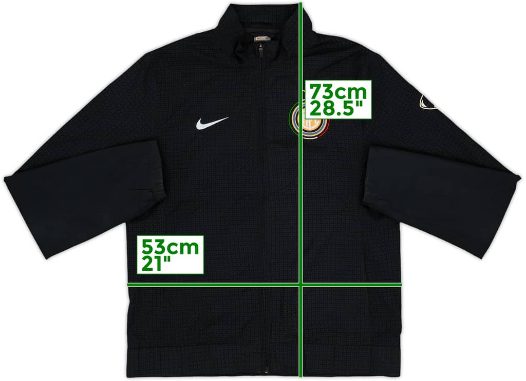 2009-10 Inter Milan Nike Track Jacket - 7/10 - (M)
