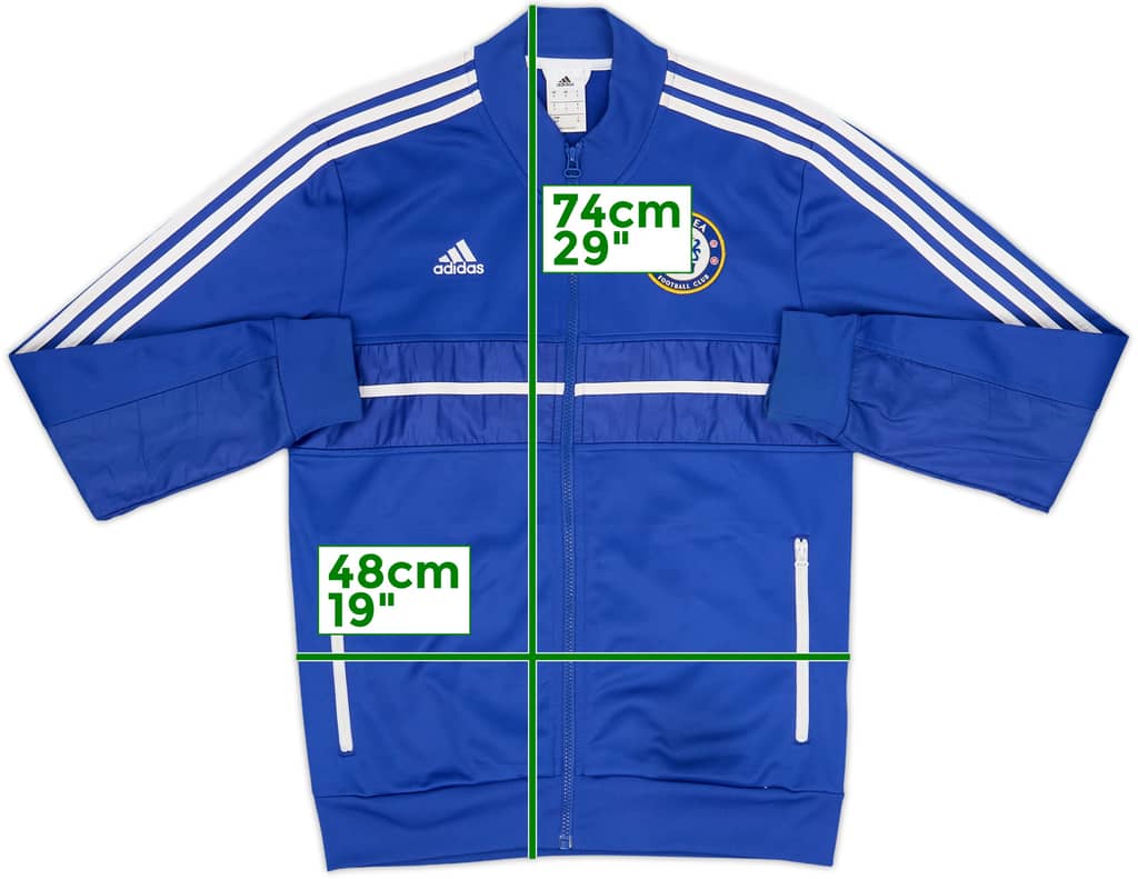2013-14 Chelsea adidas Track Jacket - 8/10 - (S)