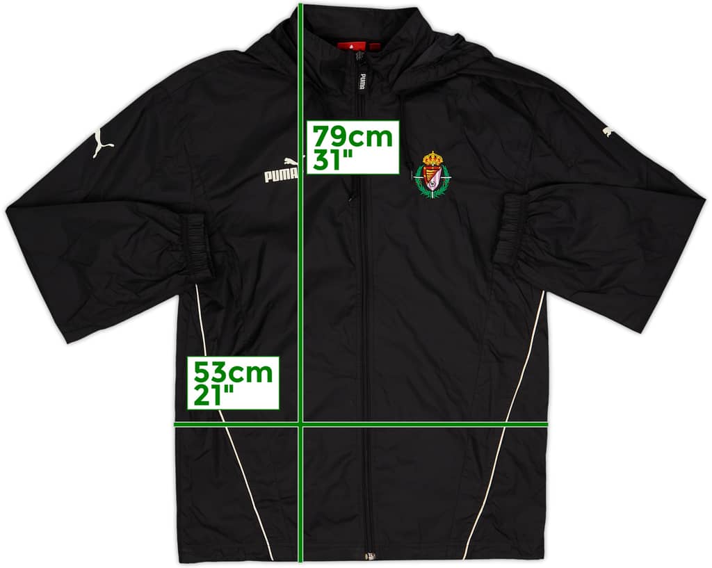 2009-10 Real Valladolid Puma Hooded Track Jacket - 9/10 - (XS)