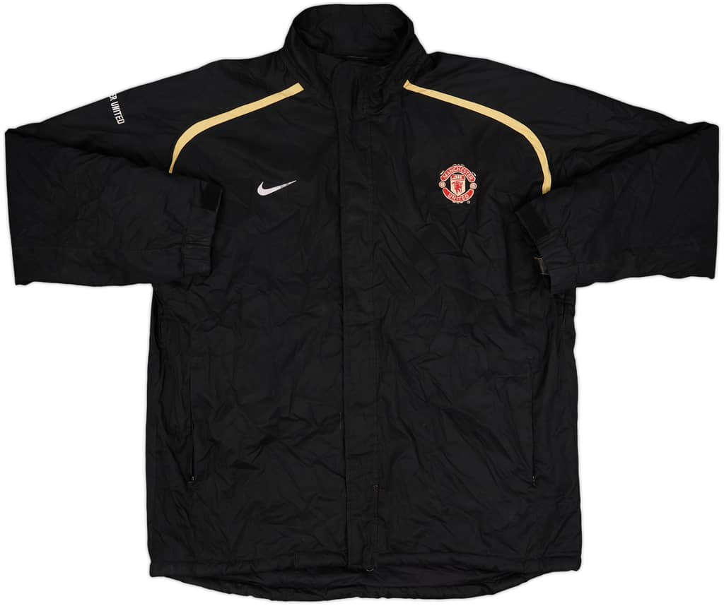2006-07 Manchester United Nike Padded Bench Coat - 5/10 - (XL)